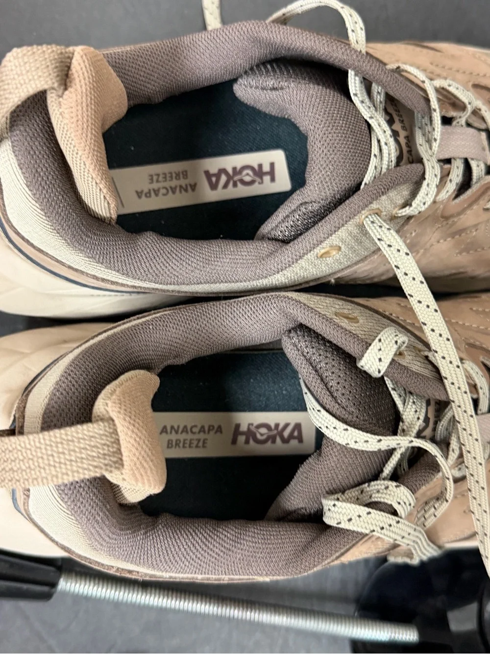 NEW HOKA ONE ONE Anacapa Breeze Low Dune Oxford Tan 1127920-DOTN Size 10.5 D
